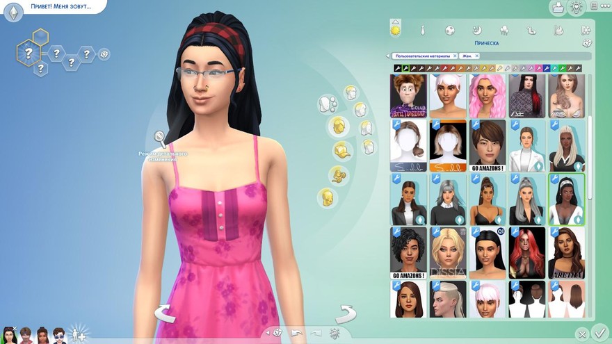 Прическа Пенелопы