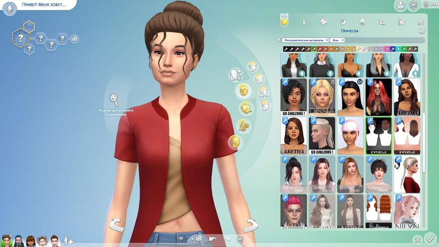 Современная викторианская прическа в готическом стиле Margaret