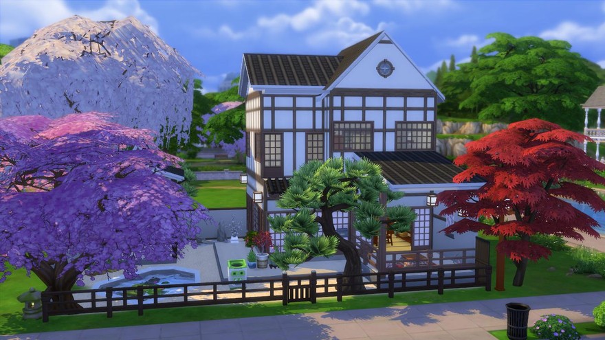 Уютный японский дом