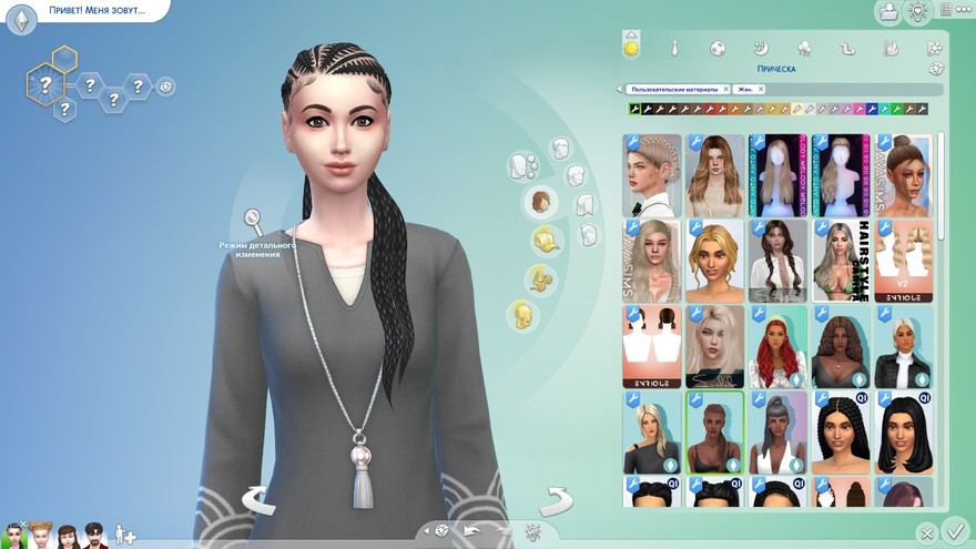 Прическа Izona