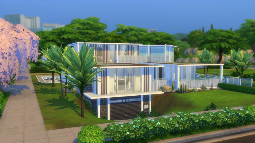 Минималистский особняк White Line