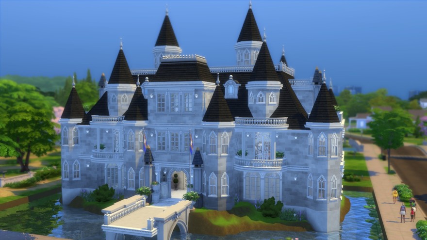 Сказочный замок пыльной страны